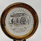 VTG 9" Nebraska Crest O Gold 22k Warranted Souvenir Display Plate