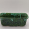 8"x3" Vintage "Judy of Calif D3" Green Drip Planter