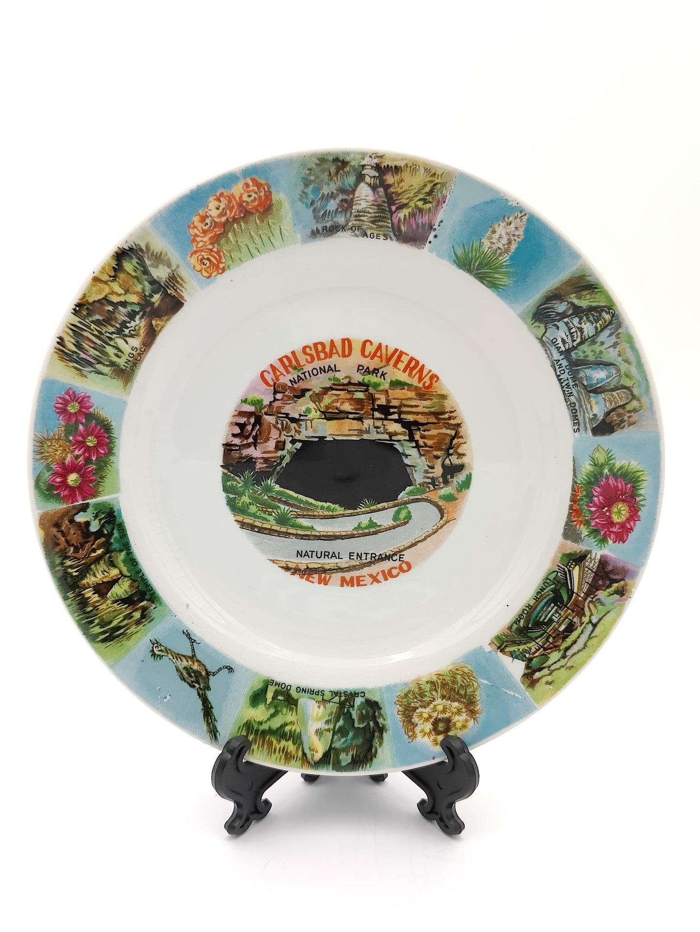 VTG 7" New Mexico Souvenir Plate Collectors Display Dish Made In Japan