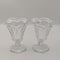 2pc Tulip Ice Cream Sundae Compote Vintage Dishes