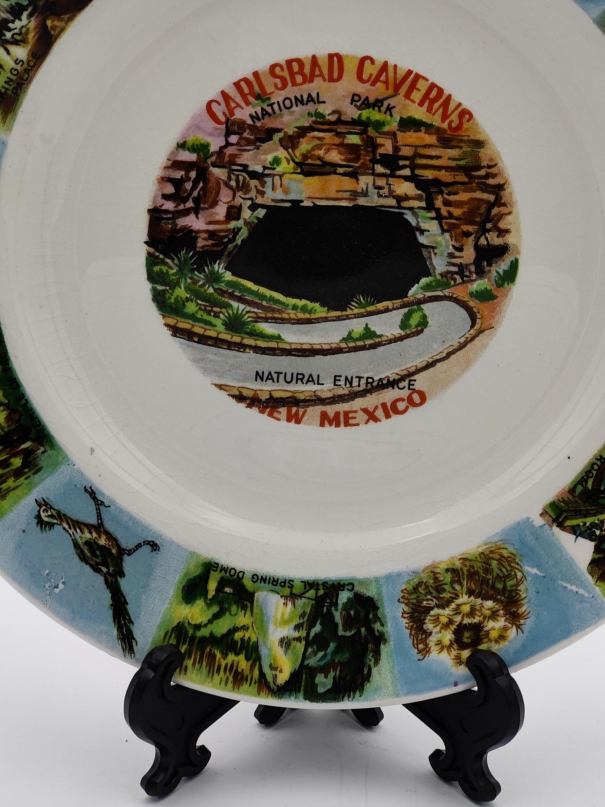 VTG 7" New Mexico Souvenir Plate Collectors Display Dish Made In Japan