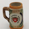 3" Mini Beer Stien Souvenir Glazed Ceramic Suisse Schweiz Switzerland