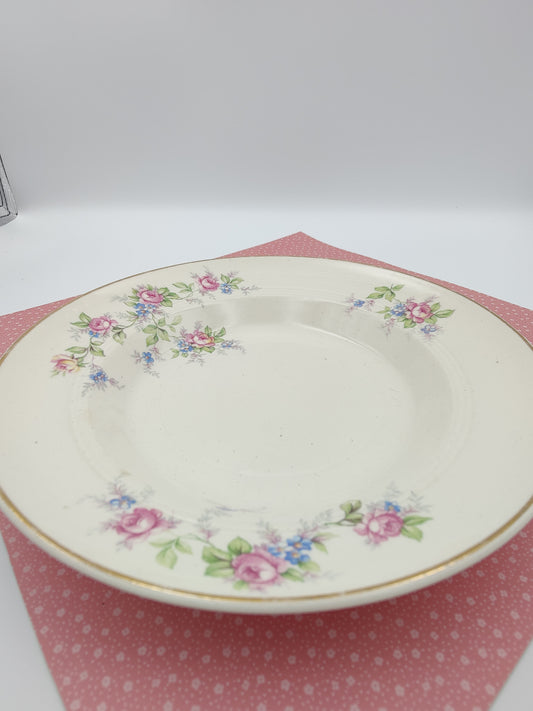 Symphony Salem VTG USA 28K Gold Rim Plate, 2 Available