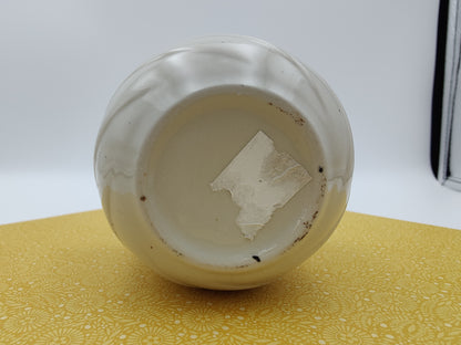 Ceramic Beige Jar with Married Lid