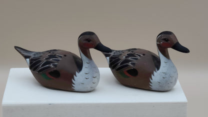 Vintage Mallard Duck Salt & Pepper Shaker Duo