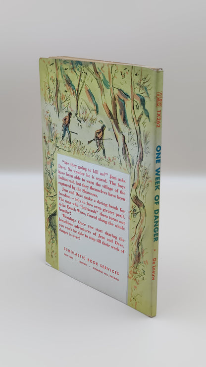 1959 "One Week of Danger" by Cateau De Leeuw