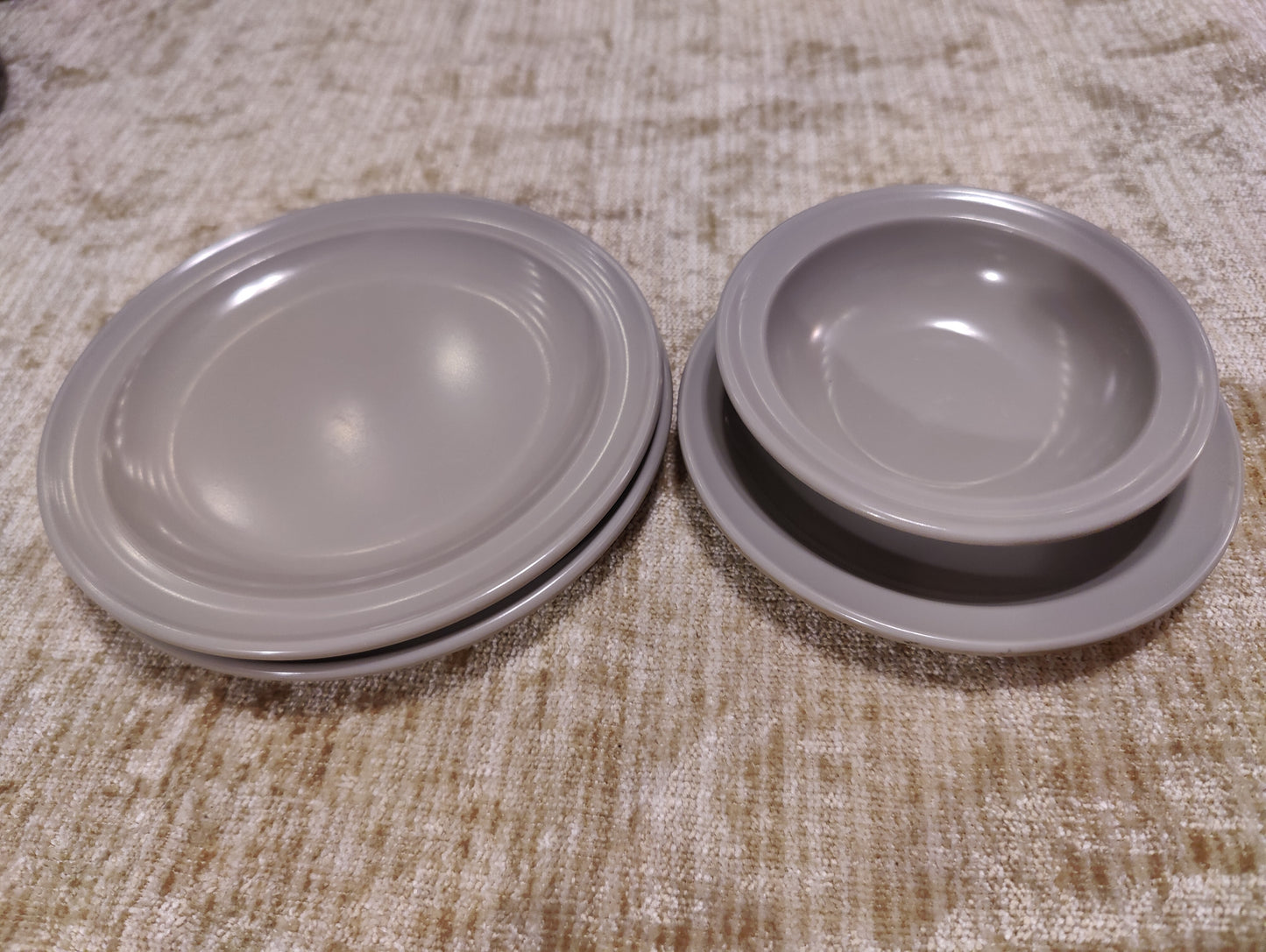 Vintage Prolonware Melmar Table Set Cups and Plates Mix