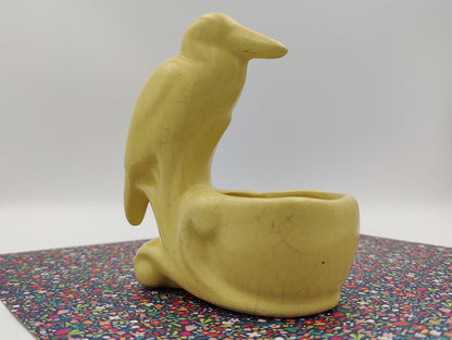 Yellow Stork Vintage Planter