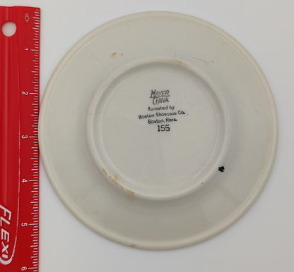 5.5" Mayer China: Boston MA 155 - Red & White Trim