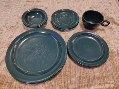 Vintage Prolonware Melmar Table Set Cups and Plates Mix