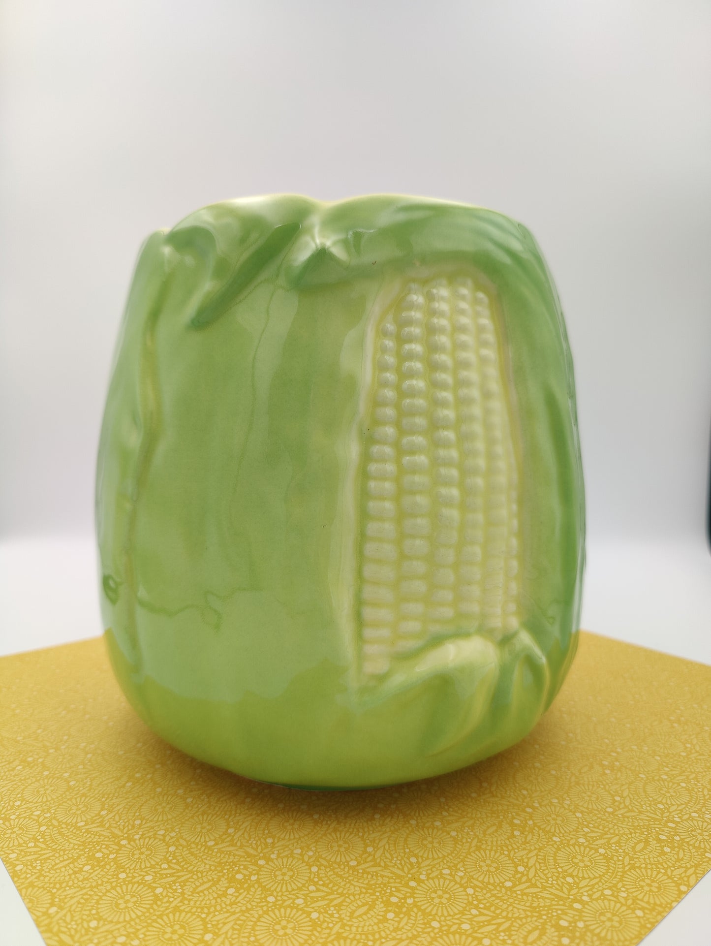 Cerraco Ceramics Corn Cookie Jar, NO LID