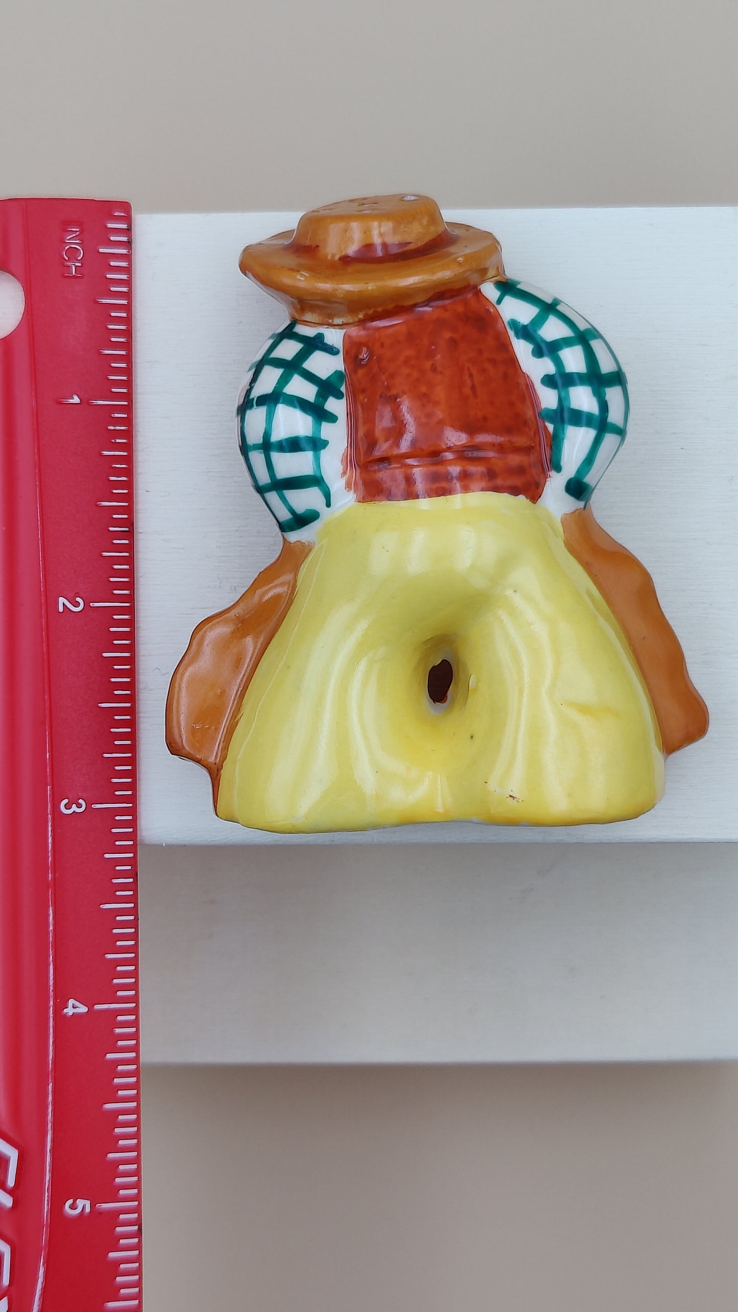 Cowboy Pancho Salt/Pepper Shaker Vintage MCM