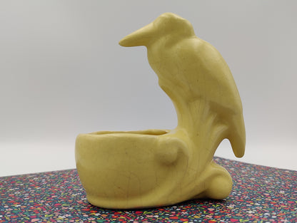 Yellow Stork Vintage Planter