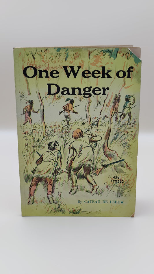 1959 "One Week of Danger" by Cateau De Leeuw