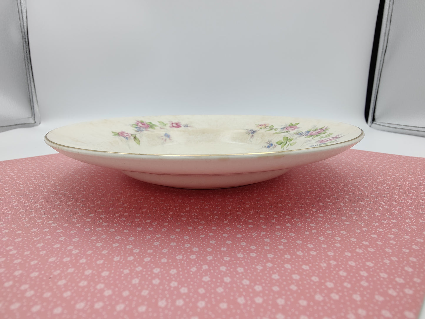 Symphony Salem VTG USA 28K Gold Rim Plate, 2 Available