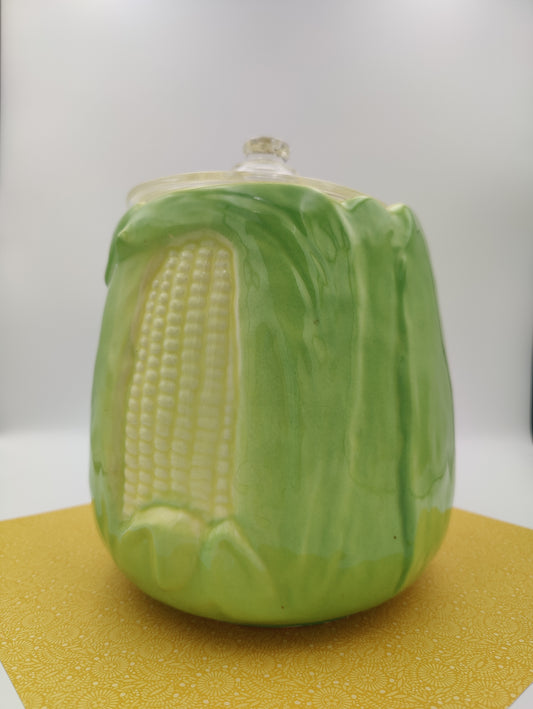 Cerraco Ceramics Corn Cookie Jar, NO LID