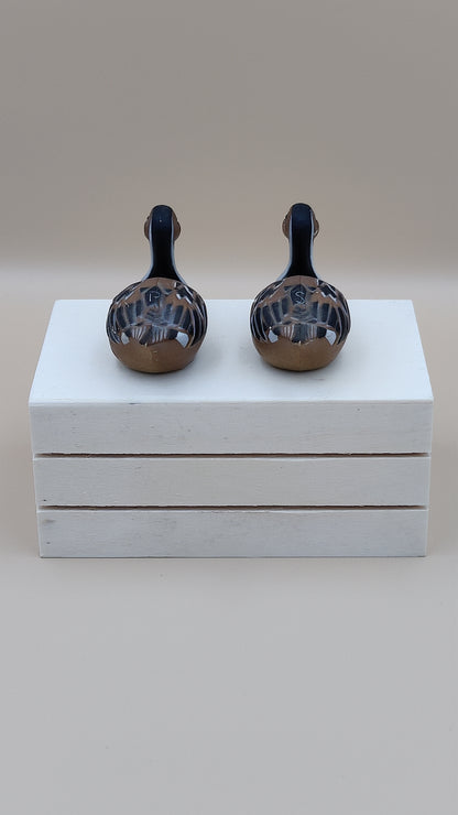 Vintage Mallard Duck Salt & Pepper Shaker Duo